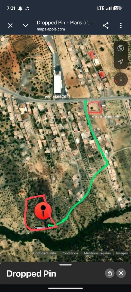 Vente Terrain Bouira Ahnif