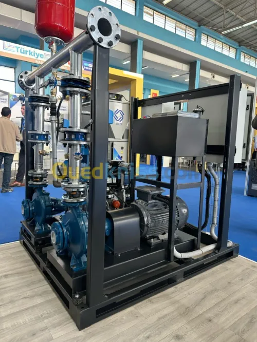 System Anti-Incendie, ITALIEN 6-14Bars 60-200m3/h  نظام مكافحة الحرائق ايطالي