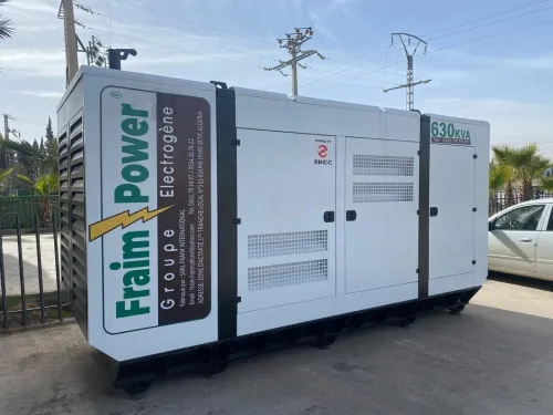 Groupes Électrogènes Diesel de 22 à 765 KVA