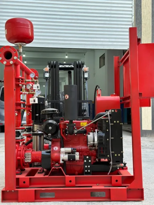 INSTALLATION SYSTEME ANTI INCENDIE / GROUPE ANTI-INCENDIE (FIRE SKID).