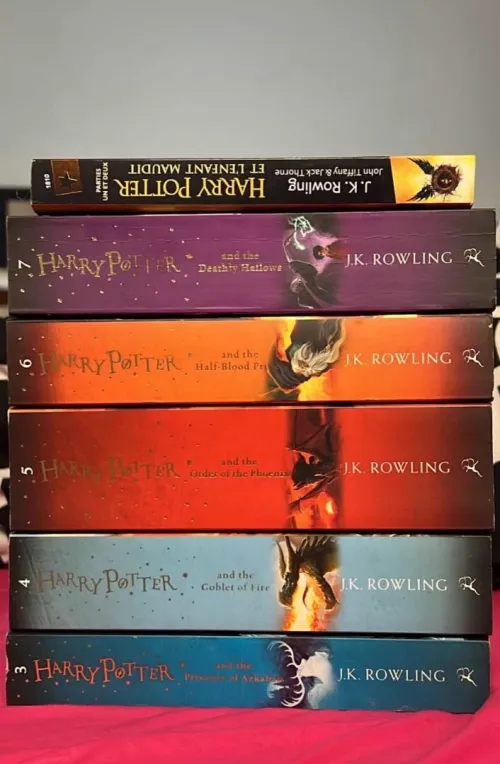 Harry Potter tome 3,4,5,6,7
