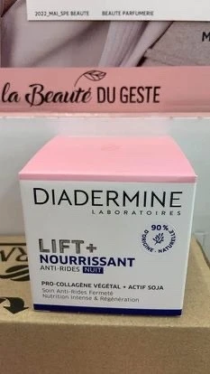 Crème visage anti âge diadermine 