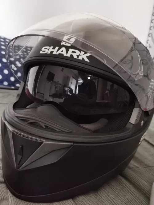 Casque shark s900 black silver