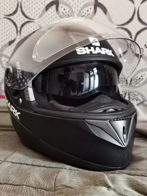 Casque shark s900 black silver