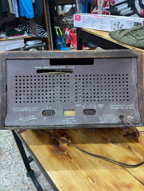 Radio TSF marque "GRAMMONT" 1959 France