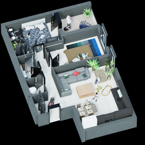 Vente Appartement F3 Oran Oran