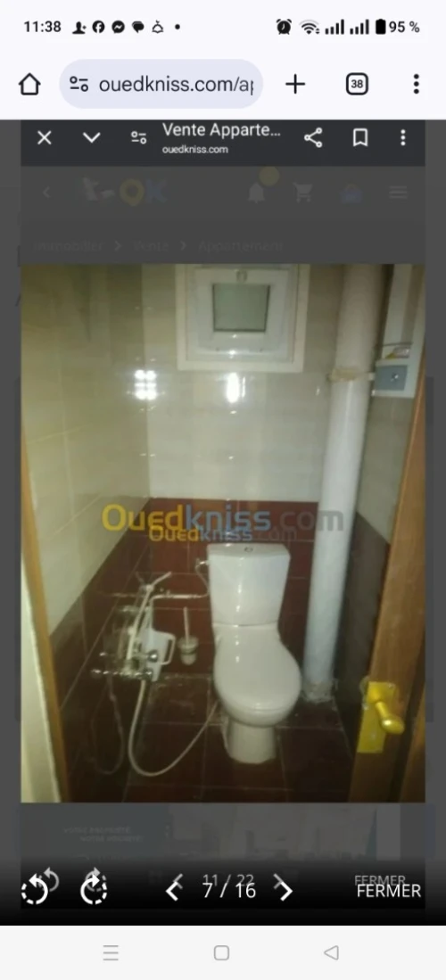 Vente Appartement F4 Alger Kouba
