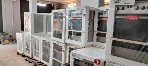 Gaziniere THOMSON 4 feux inox four ventilé catalyseur 