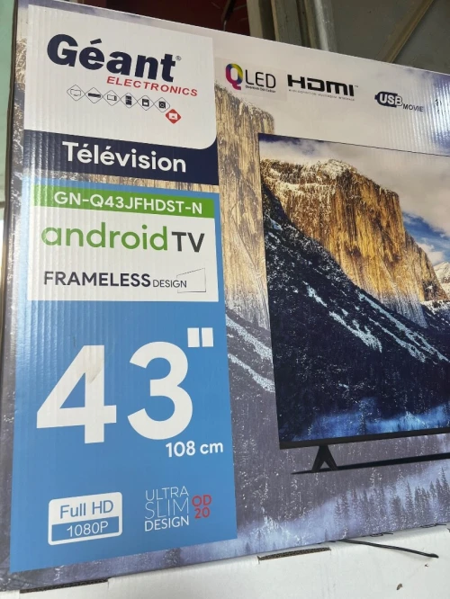 PROMO TV GÉANT 32/42/43 pouces Smart android 14. Garantie 5 ans. 31500 da