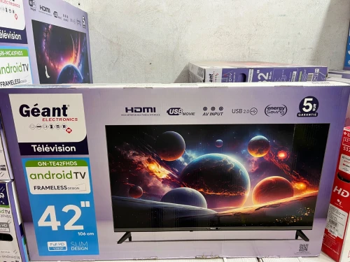 PROMO TV GÉANT 42 pouces Smart android 14. Livraison disponible