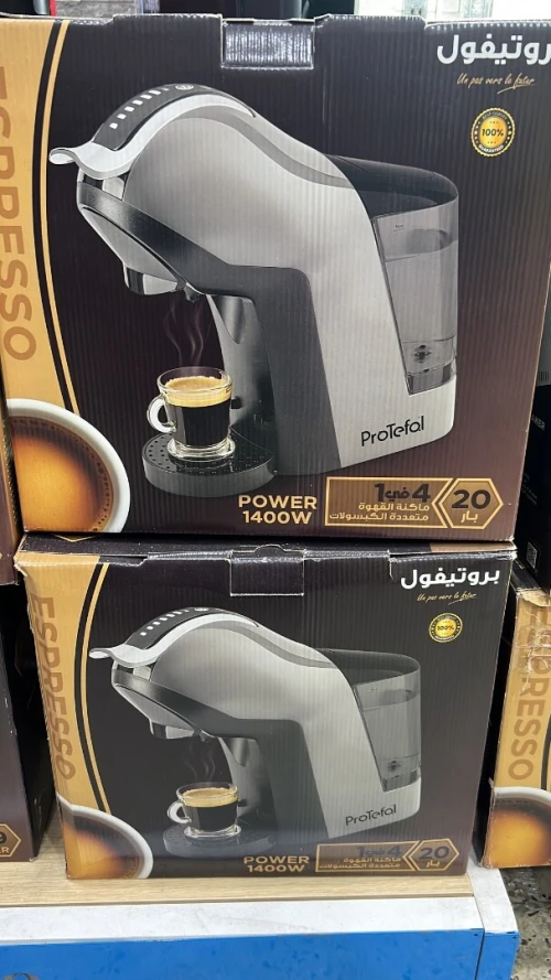 PROMO Machine à café 4 en 1 PROTEFAL 15500 da. Garantie 12 mois