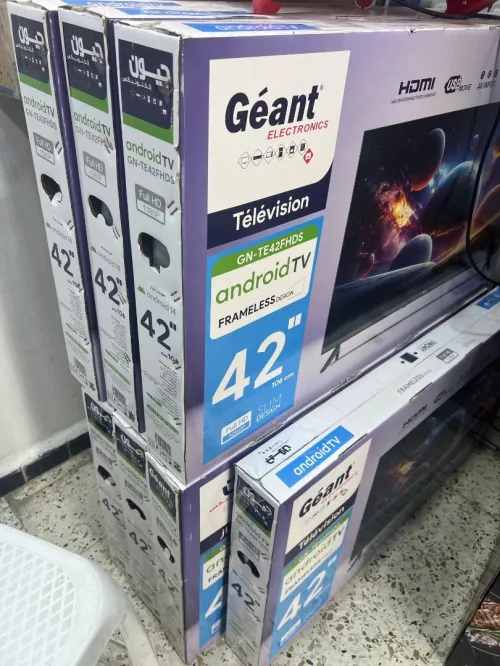 PROMO TV GÉANT 42 pouces Smart android 14. Livraison disponible