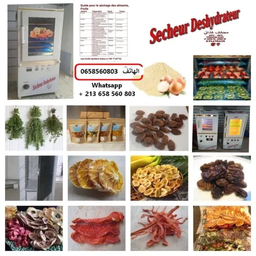 SECHEUR - DESHYDRATEUR DE FRUITS LEGUMES VIANDES POISSON PLANTES 