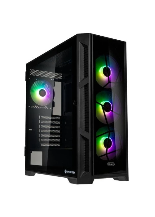 BOITIER MONTECH X3 MESH MIDI-TOWER-RGB-BLACK WHITE