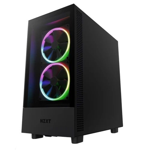 BOITIER NZXT H5 ELITE BLACK MIDI ATX RGB