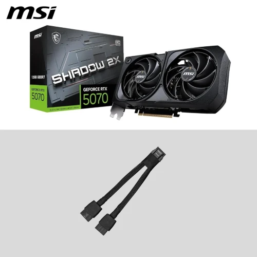 MSI NVIDIA GeForce RTX 5070 12G Shadow 2X OC Carte Graphique