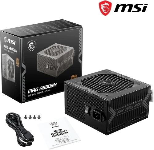 MSI MAG A650BNL PSU 650W 80+ Bronze