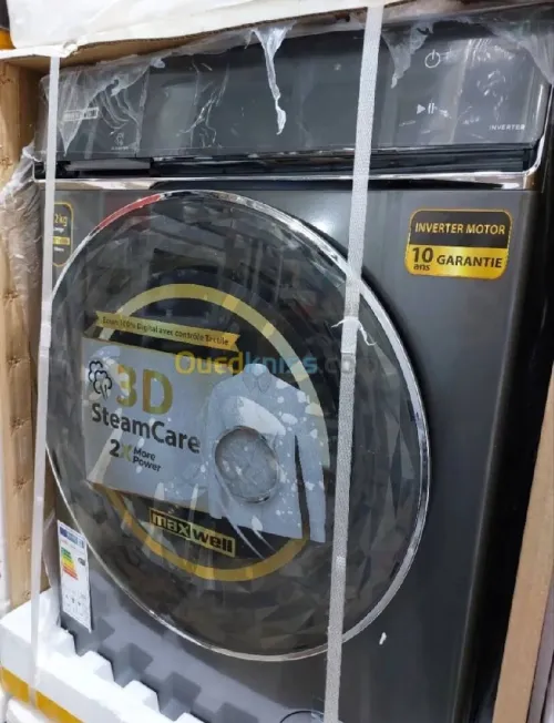 Lave-linge frontal Maxwell de 12 kg 1400 tr/mn