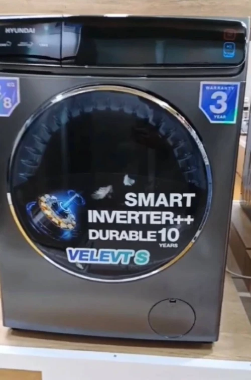 Lave-linge HYUNDAI Grande capacité de 12 kg 16 programmes de lavage