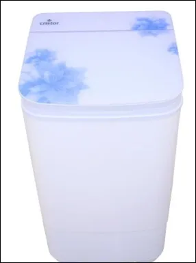 Machine à laver marque cristor 5 kg semi automatique 