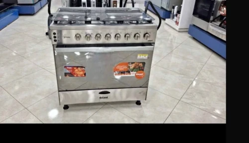 Cuisinière 5 feux marque géant verona inox