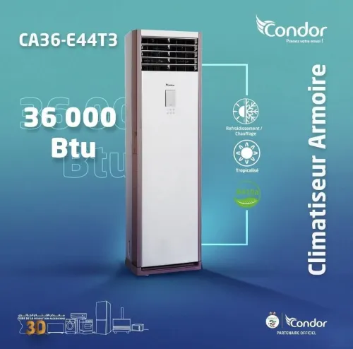 CLIMATISEUR ARMOIRE CONDOR INVERTER TROPICAL T3