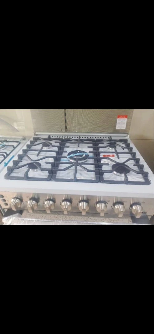 Cuisinière 5 feux marque géant verona inox