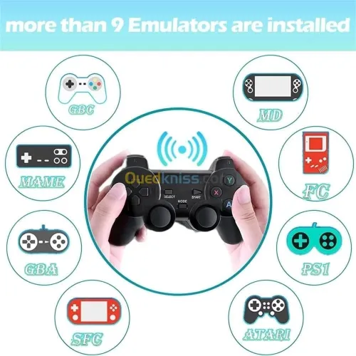  GAME STICK LITE 4K WITH 2.4G WIRELESS CONTROLLER GAMEPAD