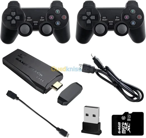  GAME STICK LITE 4K WITH 2.4G WIRELESS CONTROLLER GAMEPAD