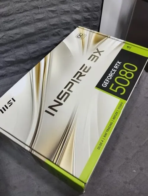 CARTE GRAPHIQUE MSI GEFORCE RTX 5080 INSPIRE 3X