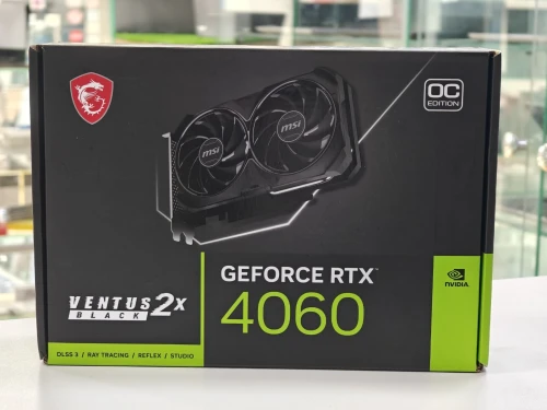 MSI VENTUS 2X GEFORCE RTX 4060 8GB GDDR6 OC ÉDITION NEUF SOUS EMBALLAGE 