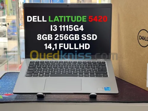 DELL LATITUDE 5420 I3 1115G4 8GB 256GB SSD 14,1 FULLHD NEUF SOUS EMBALLAGE 