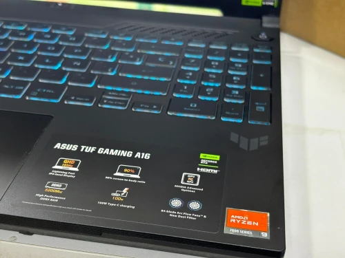 ASUS TUF A16 RYZEN 9 7845HX 32GB 1TB SSD RTX 4070 8GB 140W NEUF SOUS EMBALLAGE JAMAIS UTILISÉ 