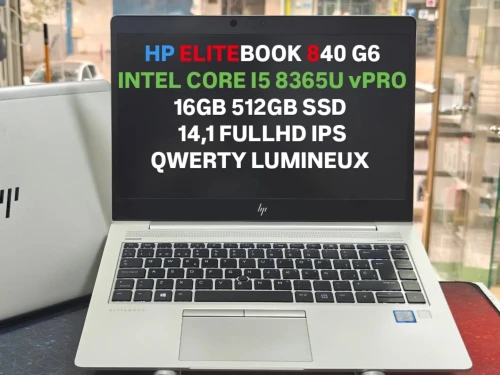 HP ELITEBOOK 840 G6 I5 8365U 16GB 512GB SSD 14,1 FULLHD IPS 
