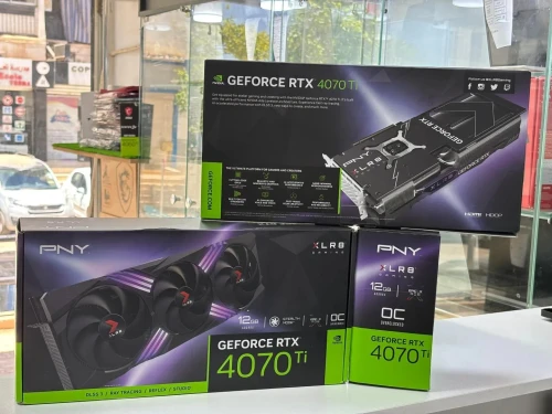 PNY GEFORCE RTX 4070TI RGB OC ÉDITION 12 GB GDDR6X NEUF JAMAIS UTILISÉ 