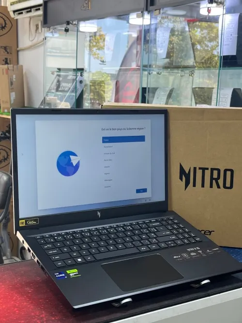 ACER NITRO V15 i9 13900H 16GB 512GB SSD RTX 4060 8GB ARTICLES 15,6 FHD 165Hz neuf jamais utilisé 