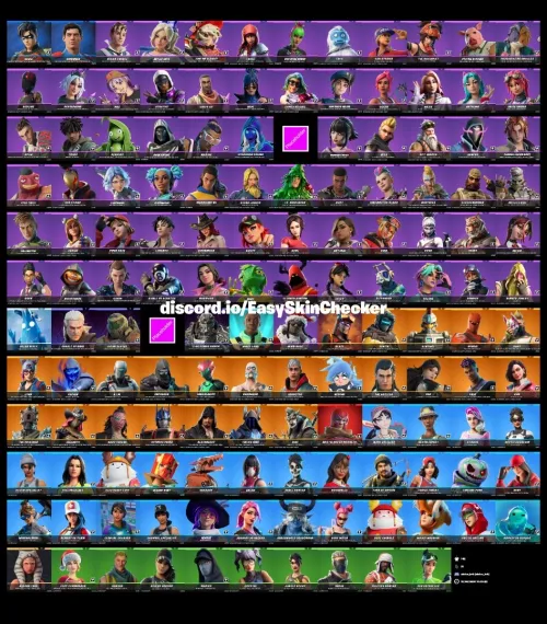 Compte Fortnite 144 skins + 450 v-bucks
