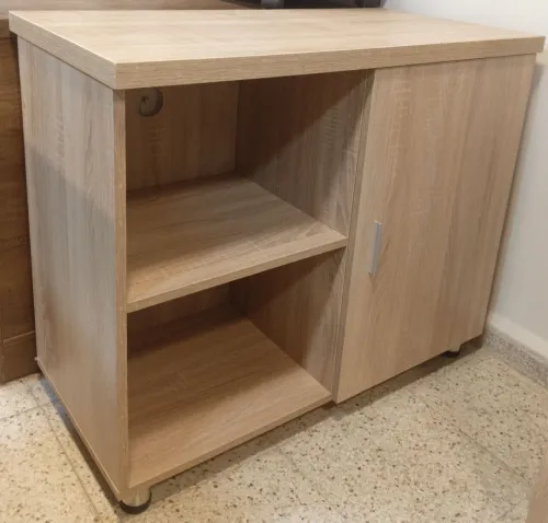 Ensemble de bureau motif ADIDAS (Bureau 1.60m + retour informatique + caisson + bahut + table basse)