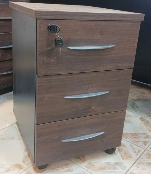 Ensemble d'importation 3pcs (Bureau + retour + caisson centralisé)