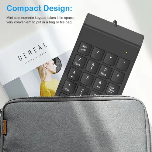 Clavier numérique USB portable
