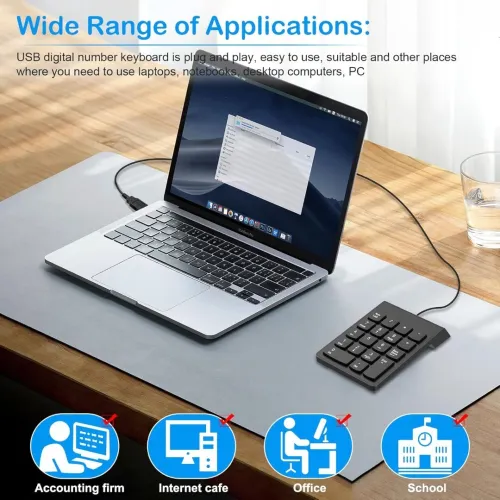 Clavier numérique USB portable