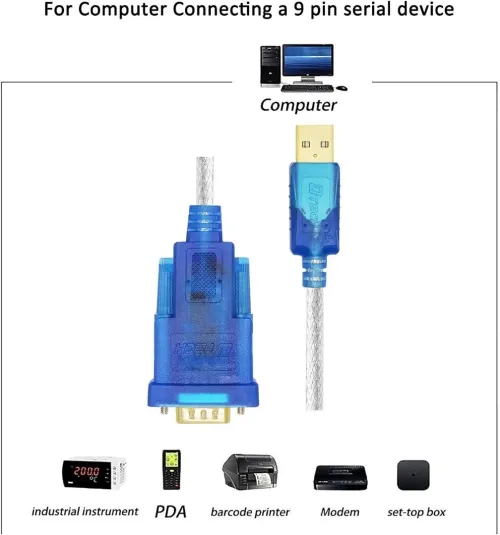 Adaptateur de câble USB vers RS-232