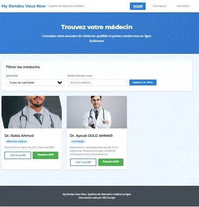 Création de site / Application web.
