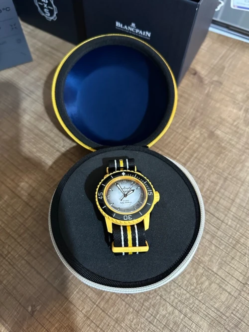 scuba fifty fanthoms collection Blancpain x swatch