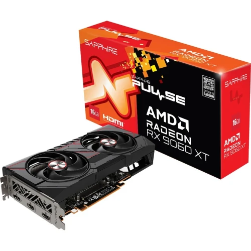 SAPPHIRE Radeon RX 9060XT PULSE 16GB, Carte graphique