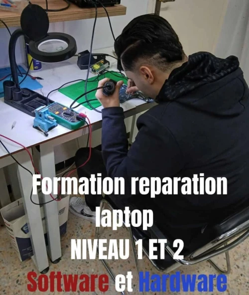 اصلاح وصيانة الحاسوب المحمول -  Formation Réparation et Maintenance ordinateur portable  - Niveau 1