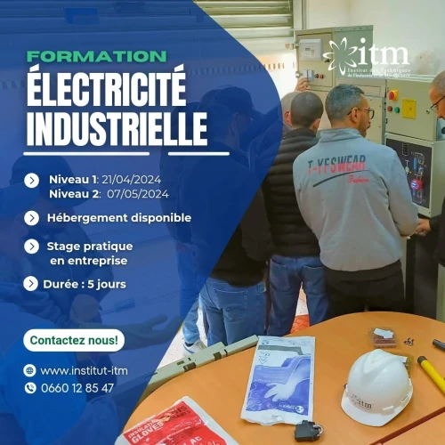 Formation électricité industrielle