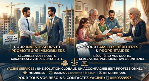 Accompagnement Immobilier + Juridique + IT Expert à votre service