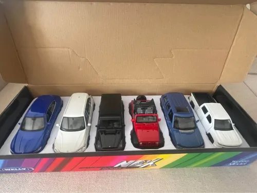 PACK SUV 4x4 WELLY 1/32 VOITURES MINIATURES DE COLLECTION