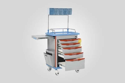 CHARIOT D'ANESTHÉSIE MÉDICAL PROFESSIONNEL
